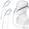 thumbnail image 1 of 2 Pack Replacement Tube Frame Assembly for AirFit P10, Tube Frame Kit with Headgear Compatible with Resmed, Great Value New Version Tube Frame Kit Sup, 1 of 7