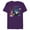 Purple, variant on Disney 100 Stitch in Costume The Beast Be Our Guest & Scrump - Short Sleeve Blended T-Shirt for Adults - Customized-Purple