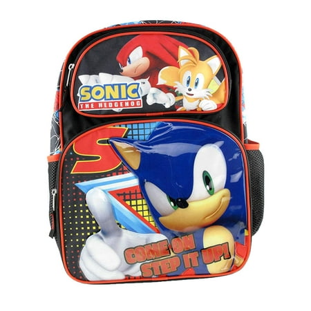 - Backpack - Sonic the Hedgedog - Step It Up Black New 191898