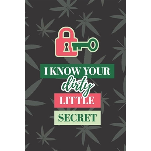 Pre-Owned I Know Your Dirty Little Secret: Cool Weed Design Manager to Protect Usernames and Passwords for Internet Websites and Services - With Tabs