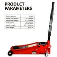 thumbnail image 6 of 3.5 Ton Floor Jack, Heavy Duty Racing Floor Jack with Dual Piston Quick Lift Pump, 3.5 Ton（7000 lb）Capacity, Lift Range 4"-21", 6 of 7