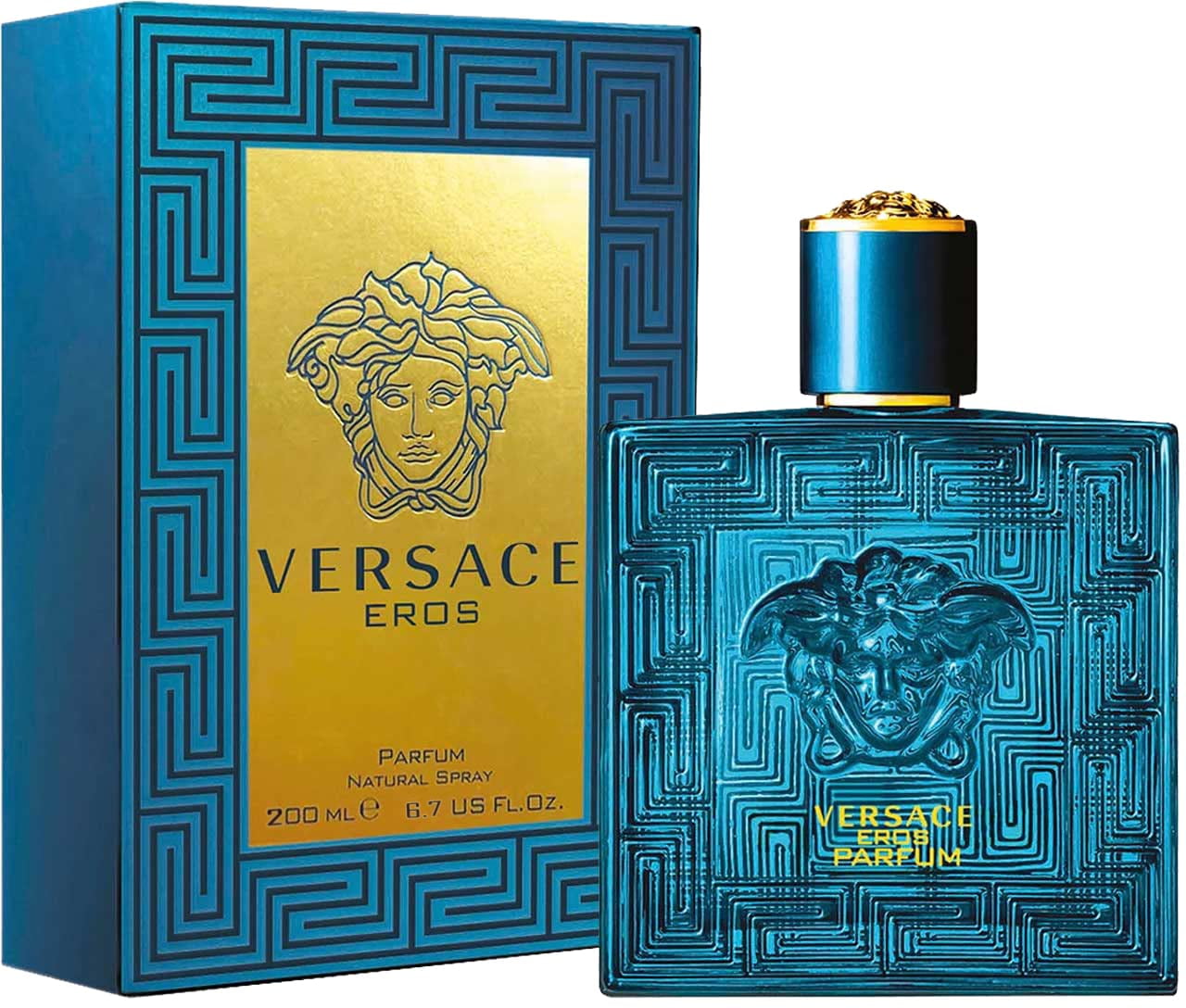 Perfume Versace Eros Versace De Hombre Eau de Parfum 200ml Versace Versace Eros Versace Walmart en linea