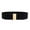 Black Gold, variant on Women's Fashion Belt Stretch Web Belt Metal Buckle Belt For Dress Metal Wide Casual Holeless Date Summer Navy X-Small-Large