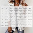 thumbnail image 4 of Tqcoqu Women's Polka Dot Oversized Jacket, Lapel Zip Up Casual Waterproof Coat with Multiple Pockets,Women's,Size S-XXXL, 4 of 8