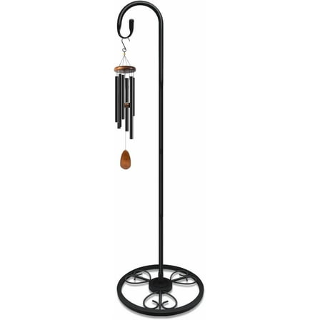 63" Adjustable Shepherds Hooks Stand for Wind Chimes, Hummingbird Feeders, Lanterns, Hanging Plant Stand Indoor Outdoor Patio Garden