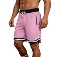 thumbnail image 3 of HAJWOH Men’s Summer Drawstring Striped Shorts, Loose Fit Training Gym Lightweight Breathable Beach Shorts, 3 of 6