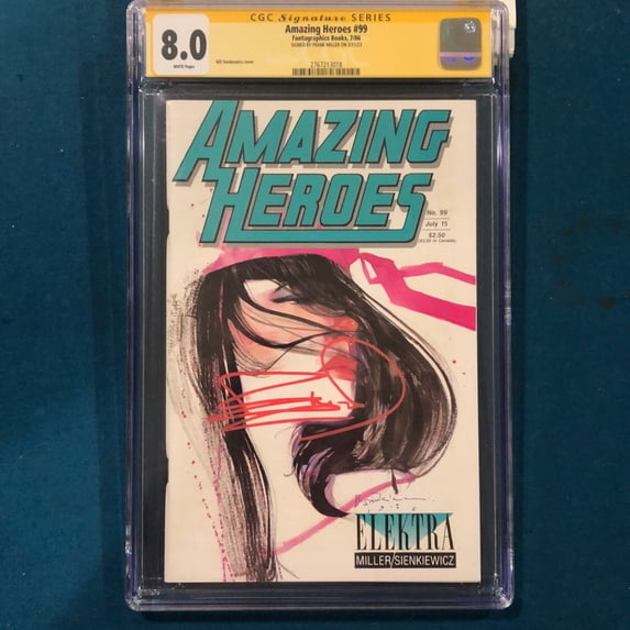 Amazing Heroes #99 - CGC 8 Comic Book
