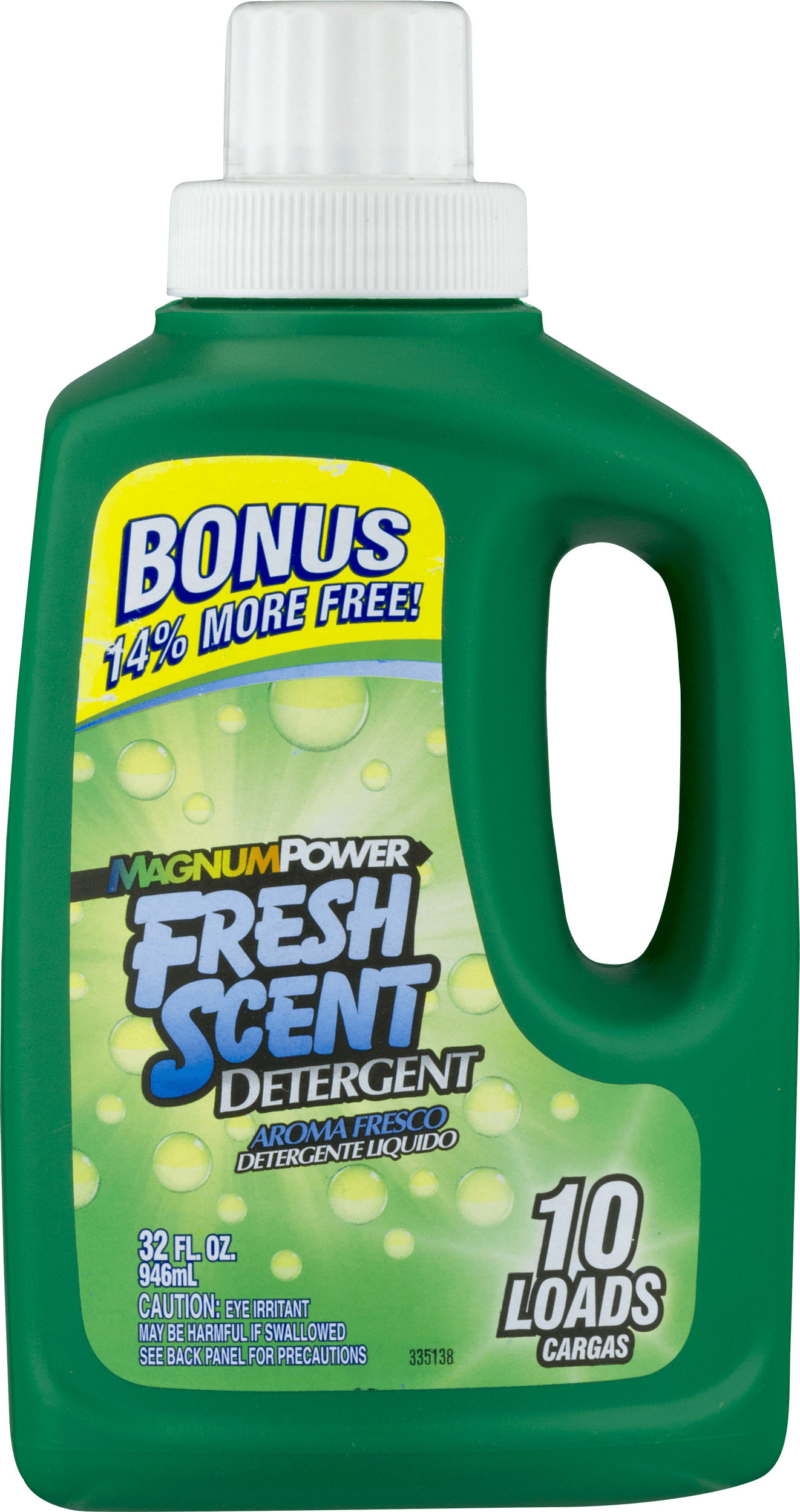 Magnum Power Fresh Scent Liquid Laundry Detergent 32 fl oz