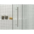 thumbnail image 7 of Kohler 702419-L-2MB 62 x 59.62 in. Levity Plus Frameless Sliding Bath Door with 0.31 in. Thick Crystal Clear Glass - Vibrant Brushed Moderne Brass, 7 of 7