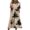 Black(Halloween Party Graphic), variant on Halloween Womens Summer Dresses Novelty Halloween Party Graphic Medieval Dress Short Sleeve Fashion Loose Fit Flowy Midi Halloween Costumes Dresses Black M