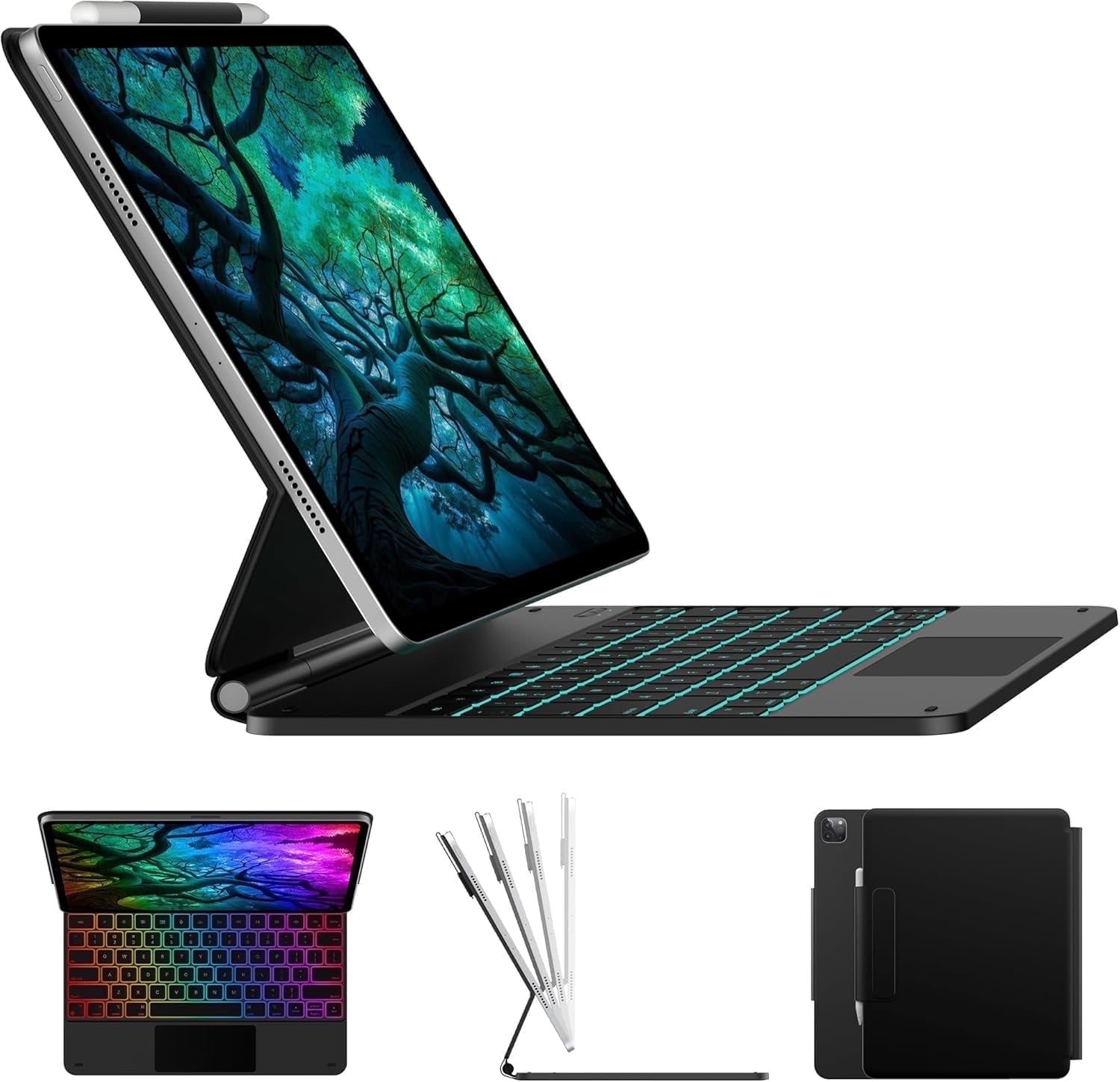 Magic Keyboard for iPad Pro 13‑inch (M4) - US English - Black with