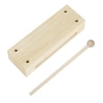 thumbnail image 2 of Muslady Square Instrumento de percusión de madera maciza Instrumento musical de madera de 2 tonos co Abanopi Instrumento de percusión, 2 of 7