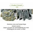 thumbnail image 4 of Turtle Sanctuary Terrarium Land Cave Reptile Ramp Platform Sanctuary Decoration Humidification Cave Rock, 4 of 5