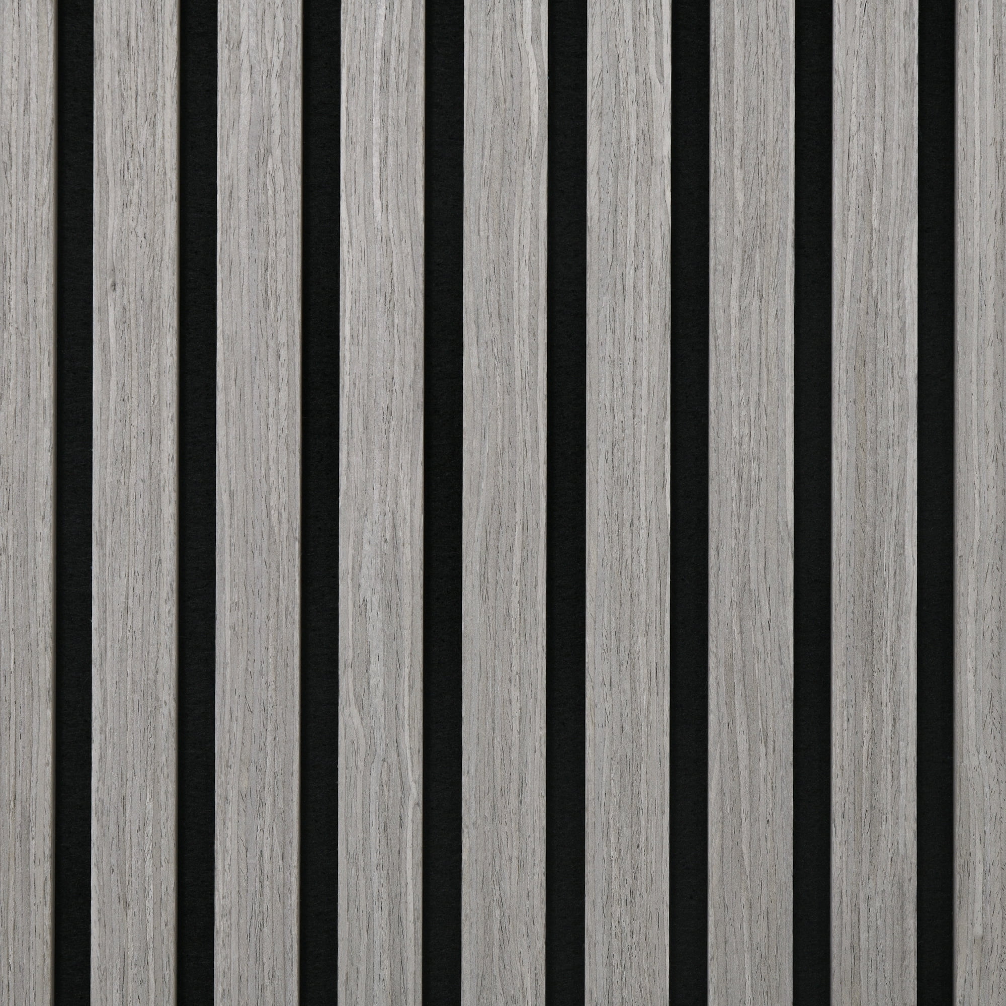 HOMCOM 24" x 24" 4 Pack Wood Wall Panels for Sound Absorbing, Acoustic Wood Panels for Interior Wall Decor, Ceiling, Gray