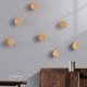 thumbnail image 1 of Wood Coat Hook, Wall Hooks 5pcs Coat Hooks Round Coat Hooks Door Hook For Wall, Home Decor, Living Room, Bathroom (beech Wood), 1 of 2