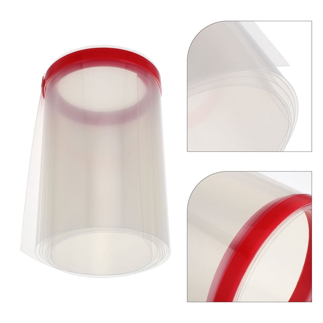 FESTFENDS Transparent PVC Kitchen Hood Baffle Replacement for Range Hood Exhaust with Oil Control Plate