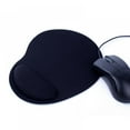 thumbnail image 4 of Alfombrilla de ratón de oficina con soporte para muñecas - Alfombrilla ergonómica para juegos de escritorio - Reposamuñecas - Alfombrilla de diseño para gamepad con base de goma para ordenador, 4 of 6
