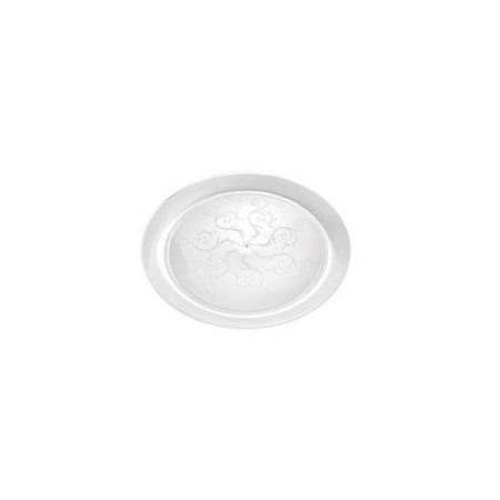 Fineline Settings 306 Savvi Serve 6. 25 inch Clear Plate