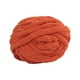 thumbnail image 1 of Chunky Chenille Yarn para Manta Tejida a Mano Hilo Grueso de Poliéster para Almohadón Lana Jumbo para Bufanda Y Sombrero Apta para Crochet Y Manualida Mandarina, 1 of 8