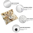 thumbnail image 4 of 1PC, lion cub watercolor Pillow Case, Home Furnishing, 4 of 5