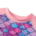 thumbnail image 6 of Gyratedream 2-10T Little Big Girls Long Sleeve Two Pieces Rash Guard Swimsuit Bathing Suit, 6 of 12