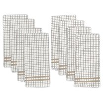 Hampton 8-Piece Kitchen Towel Set, Beige