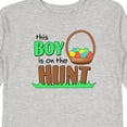 thumbnail image 4 of Inktastic This Boy is on the Hunt Easter Eggs Boys Long Sleeve Toddler T-Shirt, 4 of 5