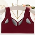 thumbnail image 5 of Front Closure Bras for Women Push Up No Underwire Cotton Full Coverage Bras Comfortable Seniors Plus Size Padded Bralettes Comfy High Support Everyday Bras Past Orders Returns and Refunds My Orders, 5 of 7