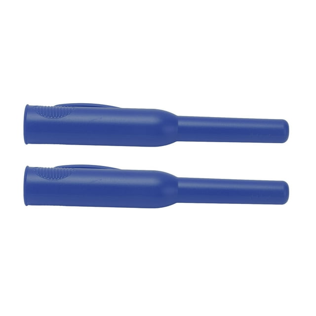 Couvercle de Crayon de Charpentier, ABS 2Pcs Trou Profond Long Nez Protection de Marqueur pour la Graphie Noir, Orange, Rouge, Bleu, Jaune, Vert