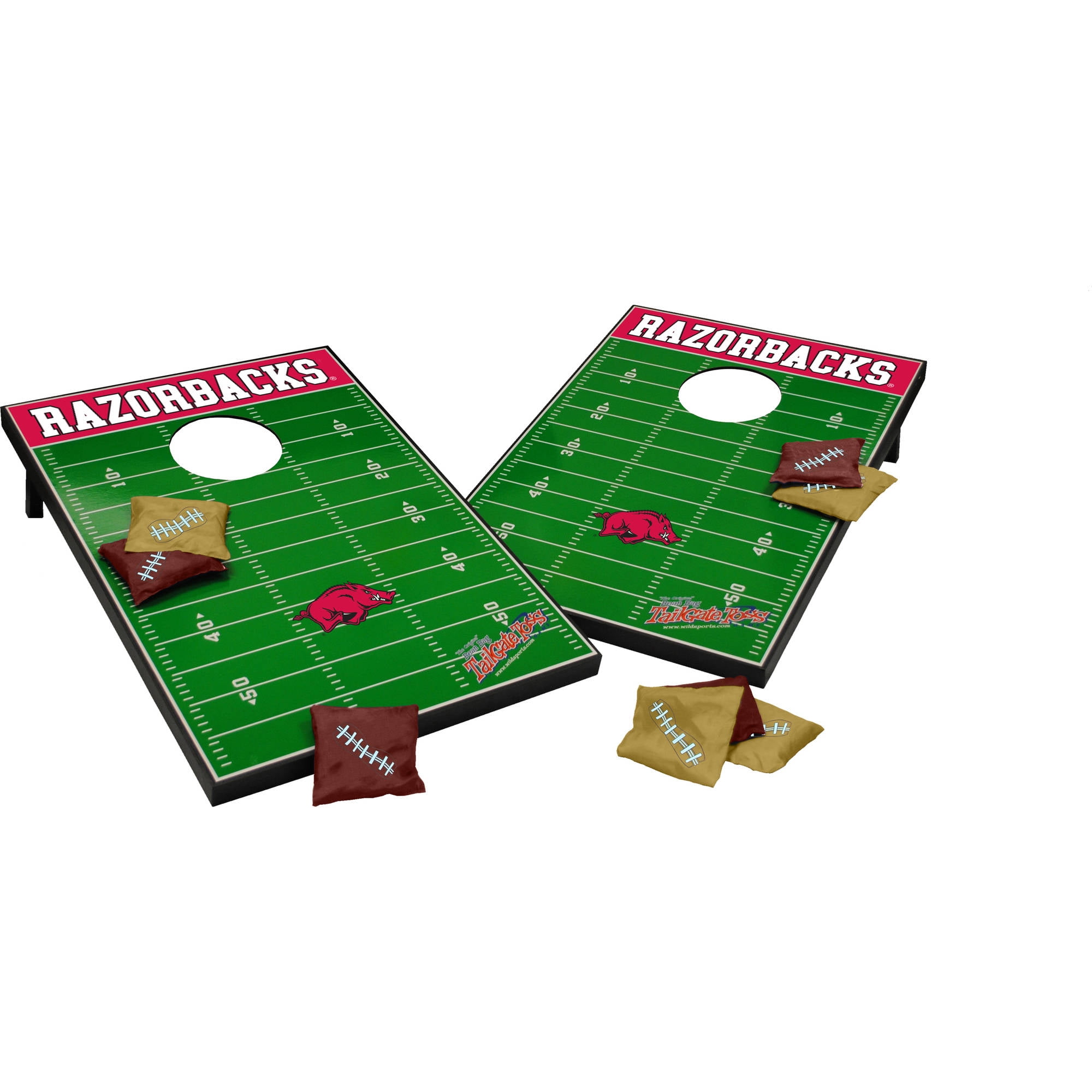 Wild Sports Collegiate Arkansas Razorbacks 2x3 Field Tailgate Toss by Wild Sports