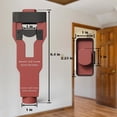 thumbnail image 5 of Door Latch Installation Kit Help Remove Material to Install Door Latch for Clean, Accurate Professional Installation, Door Latch Tool for Use with 1-3/4" or 1-3/8" Thick Door, 5 of 5