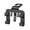 🍒 black_Base#5556, variant on Car Seat Back Hook Phone Holder – 4-in-1 Multifunction Car Headrest Hanger, ABS Heavy Duty Hook Stand Organizer for Front Rear Seat Storage, 1 Pack