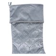 thumbnail image 3 of Holiday timeVelvet Glitter Stocking,20 inch,Silver colour, 3 of 4