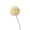 Light Yellow, variant on CHENjy Floral Arrangements, Round Spherical Dandelion Artificial Flowers for Vase, Realistic Silk Home Decor for Living Room Table Centerpieces, Orange, 1 Piece