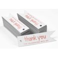 thumbnail image 2 of Inkdotpot Rose Gold Foil Paper Hang Tags Thank You For Celebrating With Me Birthday Favor Tags 100 Pieces, 2 of 6