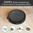 thumbnail image 3 of INSE Robot Vacuum Cleaner 2000Pa Powerful Suction, Super Slim Quiet, 120min Runtime, Self Charging, Large Dustbin, Daily Schedule Smart Robotic Vacuum, 3 of 11