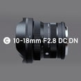 thumbnail image 2 of Lente Sigma 10-18mm F2.8 DC DN Zoom Ultra Gran Angular para Montura L, 2 of 8