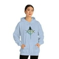 thumbnail image 4 of Dark Blue Cross Hoodie, 4 of 9