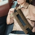 thumbnail image 2 of Camouflage Leopard Pattern Seatbelt Cushion - Dynamic Support for Mastectomy & Heart Surgery Recovery, 2 of 5