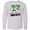 AC-Heather Grey, variant on Inktastic Turnip the Music Partying Vegetables Long Sleeve Youth T-Shirt