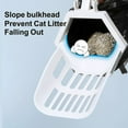 thumbnail image 4 of 3-in-1 Cat Litter Scoop with Holdor - Large Portable Integrated Cat Litter Scooper with 200 Refill Bags Kitty Litter Scoop Shovel for 1~2 Cats or Kitten (Gray), 4 of 9