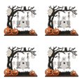 thumbnail image 2 of Ghost Decor Swinging Ghost Halloween Home Decor Halloween Decorations Outdoor Ghost On A Swing Halloween Gifts Halloween Figurines, 2 of 5