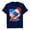 0#Navy708, variant on Lullu Toddler Boys Baseball Graphic Short Sleeve Tee Casual T-Shirt Top, Sizes 2-3
