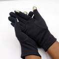 thumbnail image 2 of Women Warm Touchscreen Gloves Fleece Lined Windproof Winter Gloves (Black), 2 of 2