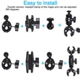 thumbnail image 3 of Kit de soporte de moto PellKing para Insta360 GoPro DJI OSMO, 3 of 7