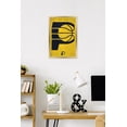 thumbnail image 2 of NBA Indiana Pacers - Logo 25 Wall Poster, 14.725" x 22.375" Framed, 2 of 5
