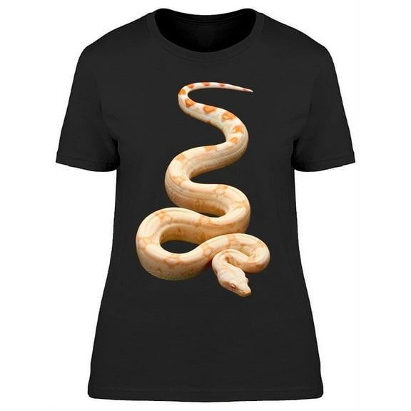 Albino Red Tailed Boa T-Shirt Women -Image by Shutterstock, Female Medium