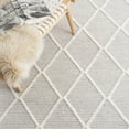 thumbnail image 6 of SAFAVIEH Natura Natasha Geometric Area Rug, Grey/Ivory, 5' x 8', 6 of 8