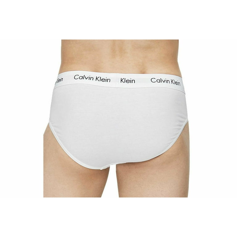Calvin Klein NB2613 Stretch Hip Brief 3 Packs, Men's Cotton