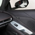 thumbnail image 3 of TINKI Car Door Speaker Badge (70th Anniversary Edition) Compatible with Chevrolet Corvette C8 Stingray 1LT 2020-2023 Aluminum Alloy Black 2PCS Inner Door Panel Emblems Trim Accessories, 3 of 7